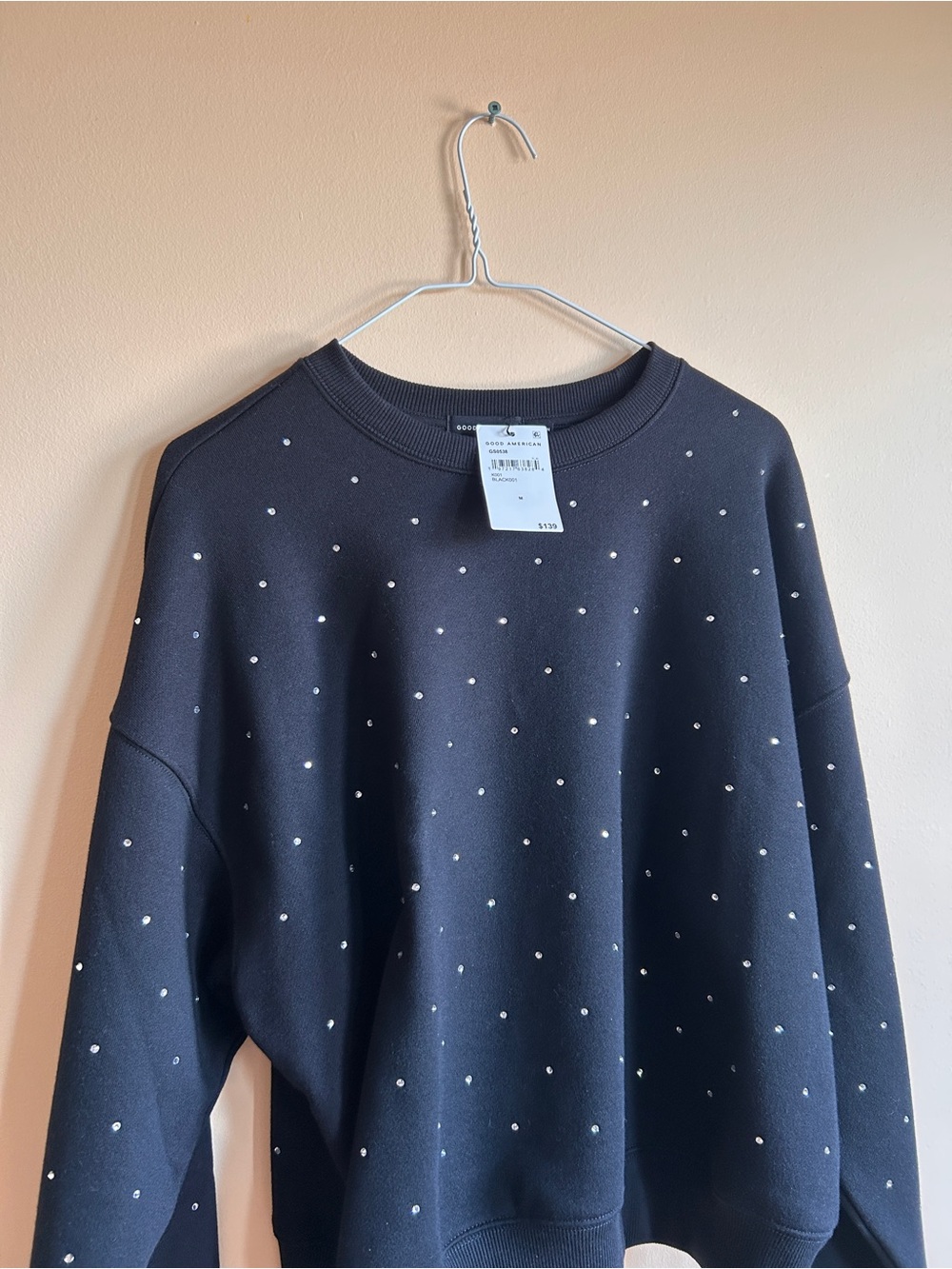 Good American Rhinestone Sweatshirt ๐ - Picture 4 of 12